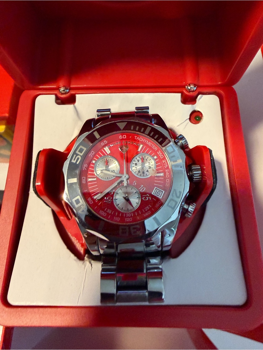 Swiss Legend Tungsten Chronograph (Model 110002562 / T8010 Series):